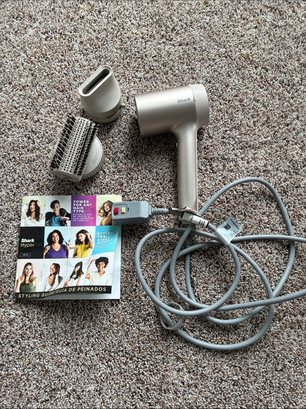 Shark HyperAIR Hair Dryer - Metallic Beige